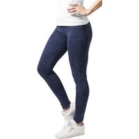 Women's Jersey Denim Leggings - Blue