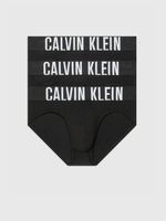 Calvin Klein Slipy 3 ks Černá