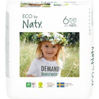 ECO by Naty Nappy Pants XL Size 6 jednorazové plienkové nohavičky 16+ kg 18 ks