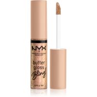 NYX Professional Makeup Butter Gloss Bling Lipgloss glitzernd Farbton 01 Bring The Bling 8 ml