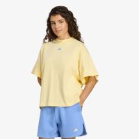 T-shirt adidas 3-Stripes Studio T-Shirt Almost Yellow L