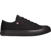 Lee Cooper CANVAS Дамски спортни обувки, черно, размер