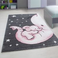Dětský koberec Kids 560 slon Kruh Ø 120 cm