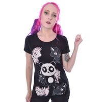 koszulka damskie - KILLER UNICORNS - KILLER PANDA - POI781 S