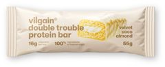 Vilgain Double Trouble Protein Bar Kokosovo-mandľový krém