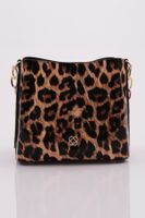 DGN 051 Women's Overtaking Free Bag Brown Leopard