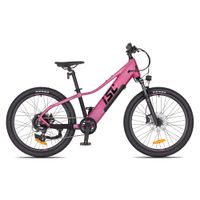 Juniorské elektrokolo inSPORTline ISL Savager 360 Wh 24" - model 2026 13" (135-153 cm) Blush Pink