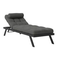 Ambia Garden ZÁHRADNÉ RELAXAČNÉ LEŽADLO kov, textil