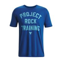 Koszulka Under Armour Project Rock Training Ss Blue S
