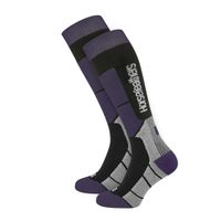 HORSEFEATHERS Snowboardové ponožky Totia Thermolite - grape BLACK velikost 5 - 7