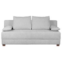 MID.YOU ROZKLADACIA POHOVKA, textil, svetlosivá