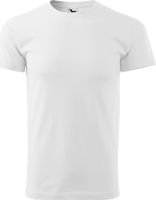 MALFINI® Základní pánské bezešvé bavlněné triko Malfini Barva: Bílá, Velikost: S