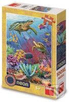 Podmořský svět neon 100 XL - puzzle z kategorie Maxi dílky