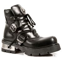 Lederschuhe Unisex - ITALI Y NOMADA NEGRO - NEW ROCK - M.988-S1 42