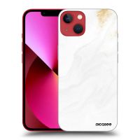 Silikónový prehľadný obal pre Apple iPhone 13 - White