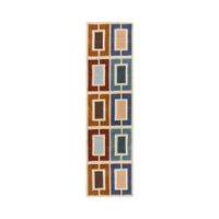 Flair Rugs VLNENÝ KOBEREC, 60/230 cm modrá