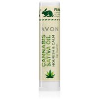 Avon Cannabis Sativa Oil Nourish & Calm Lippenbalsam mit Hanföl 4,5 g