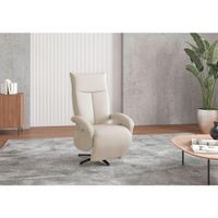 Sit & More KRESLO, textil, krémová