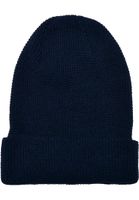 Recycled Yarn Waffle Knit Beanie Navy Beanie