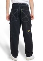HOME BOY Herrenhose - X-Tra Work - Twill Black 33/32