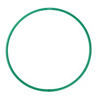 Plastová obruč inSPORTline Hulaho 70 cm zelená