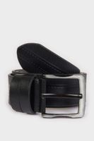 DEFACTO Men's Rectangular Buckle Faux Leather Classic Belt