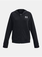 Mikina Under Armour UA Rival Terry FZ Hoodie-BLK