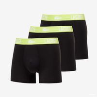 LACOSTE Trunk 3 Pack Černé/ Žluté XL