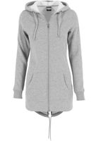 Women's Sweat Parka Grey