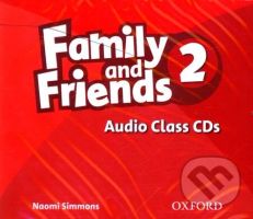 Family and Friends 2: Class Audio CDs - audiokniha z kategorie Jazykové učebnice a slovníky