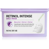 Some By Mi Retinol Intense Daily Mask противбръчкова платнена маска големи опаковки 30 бр.