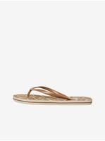 Brown patterned flip-flops VERO MODA Selma - Women