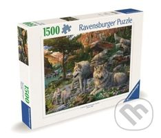 Jarní vlci - puzzle z kategorie Umělecké