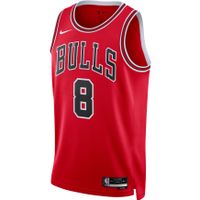 Nike Dri-FIT NBA Chicago Bulls Icon Edition 2022/23 Swingman Jersey - Pánske - Dres Nike - Červené - DN2000-657 - Veľkosť: XS