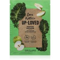 Oriflame Love Nature Up-Loved Upcycled Apple & Organic Kale почистващ пилинг за лице 10 мл.