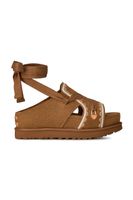 UGG Semišové sandále UGG W Goldenstar Hi Artistitch