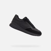 Black men's sneakers Geox Branthon - Men's