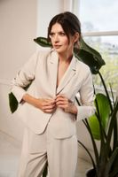 Women's blazer MOODO - light beige