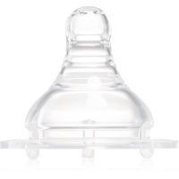 BabyOno Bottle Teat θηλή μπιμπερό 0m+ Slow 1 τμχ