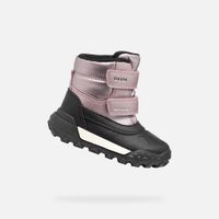 Buty zimowe dziecięce Geox Trekkyup AB różowe