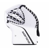 Lapačka Bauer Prodigy S24 YTH, Detská, biela-čierna, Obrátený gard