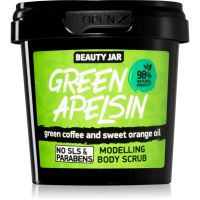 Beauty Jar Green Apelsin енергизиращ скраб за тяло с екстракти от кафе 200 гр.