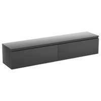 Boxxx NÍZKA KOMODA, čierna, 180/30/33 cm