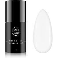 NaniNails Amazing Line Gel-Nagellack Farbton Snow White 5 ml