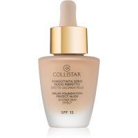 Collistar Serum Foundation Perfect Nude élénkítő make-up a természetes hatásért SPF 15 árnyalat 1 Ivory 30 ml