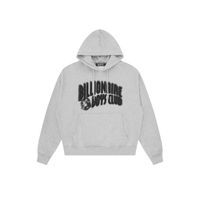 Billionaire Boys Club Distored Arch Logo Oversized Popover Hoodie - Pánske - Mikina Billionaire Boys Club - Sivé - B26134-GREY - Veľkosť: L