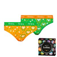 Women's unterwäsche  Frogies Zodiac Widder 2P Gift box