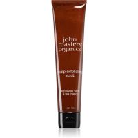 John Masters Organics Scalp Exfoliating Scrub with Sugar Cane & Tae Tree Oil tisztító peeling fejbőrre 142 g