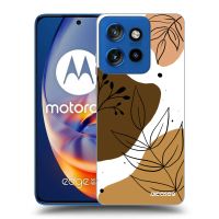 Silikónový čierny obal pre Motorola Edge 50 Neo - Boho style