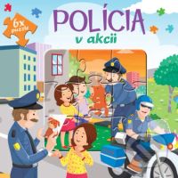 Polícia v akcií (6 x puzzle) - puzzle z kategorie Maxi dílky